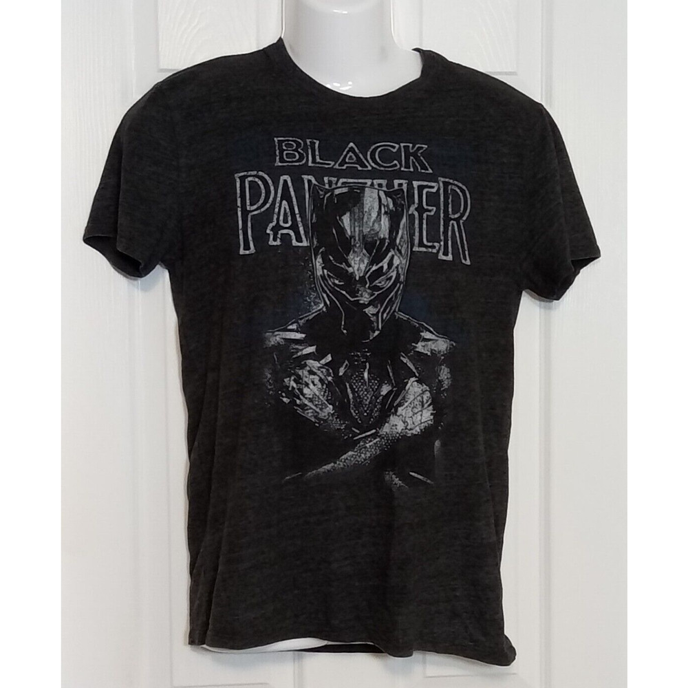 Marvel Black Panther Charcoal Grey T-Shirt Men's Medium